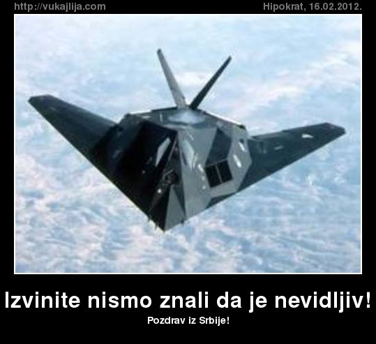 Pre Petnaest Godina Srpska PVO Oborila "nevidljivi" F-117 | Hronika